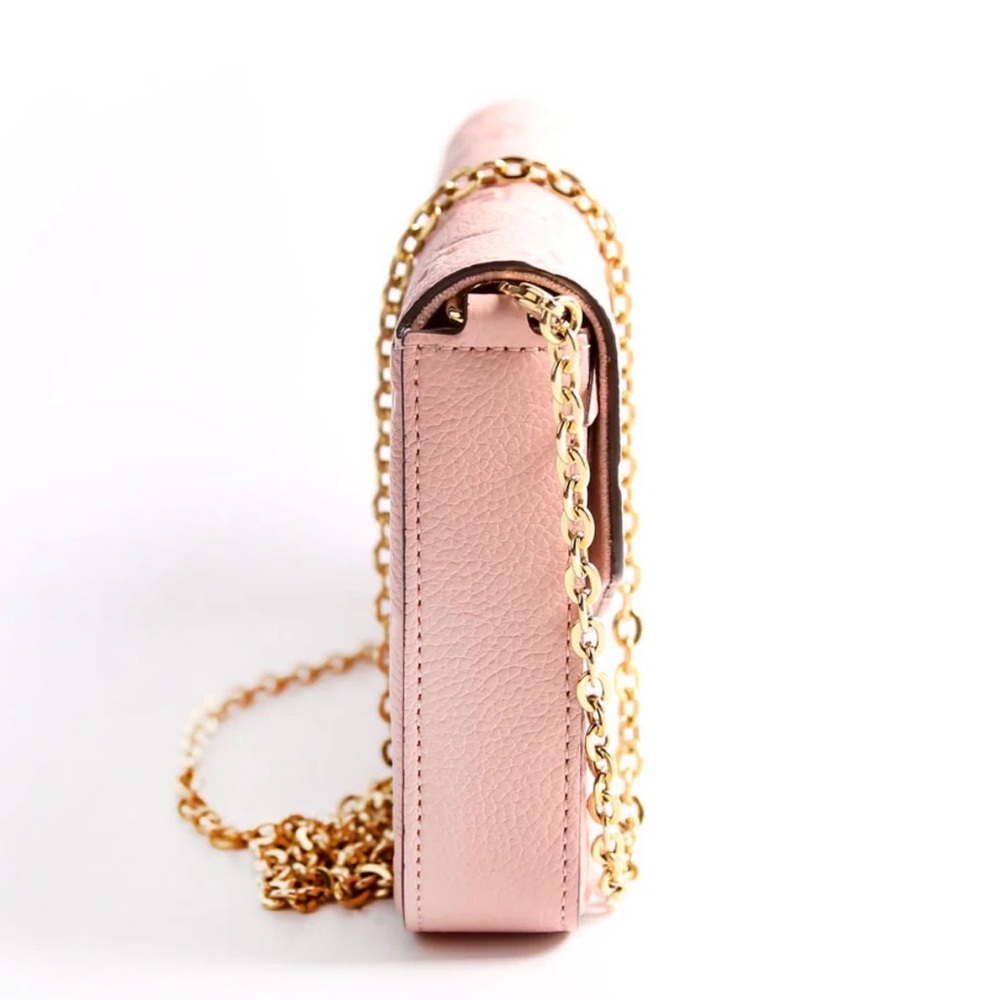 Louis Vuitton Pochette Felicie Empreinte Pink; Like new! - Picture 8 of 17